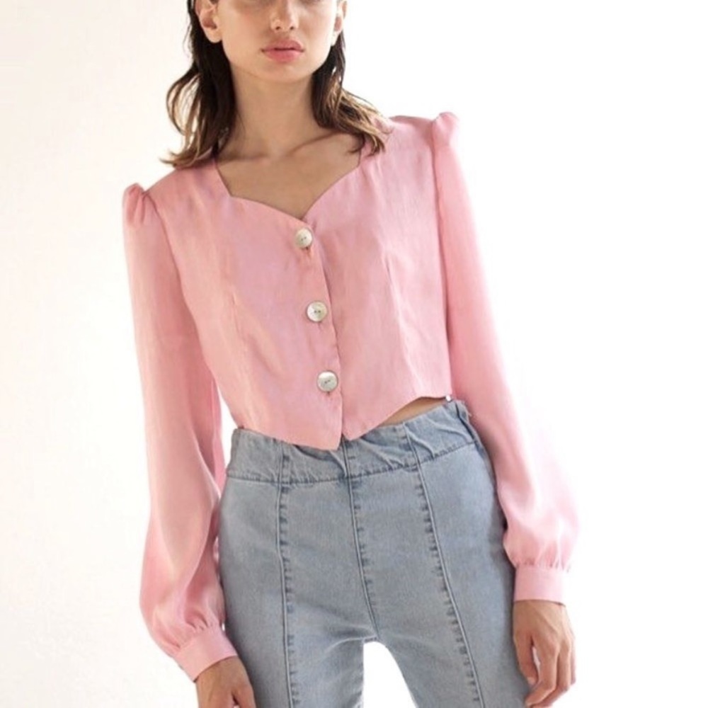 Tach Nadia Puff Sleeve Blouse